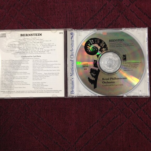 Royal Philharmonic Orchestra - Bernstein - 1997 - CD - Used - Picture 3 of 3